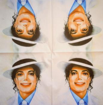 040 Celebrities - 3-ply - Michael Jackson